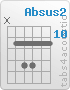 Chord Absus2 (x,11,13,13,11,11)